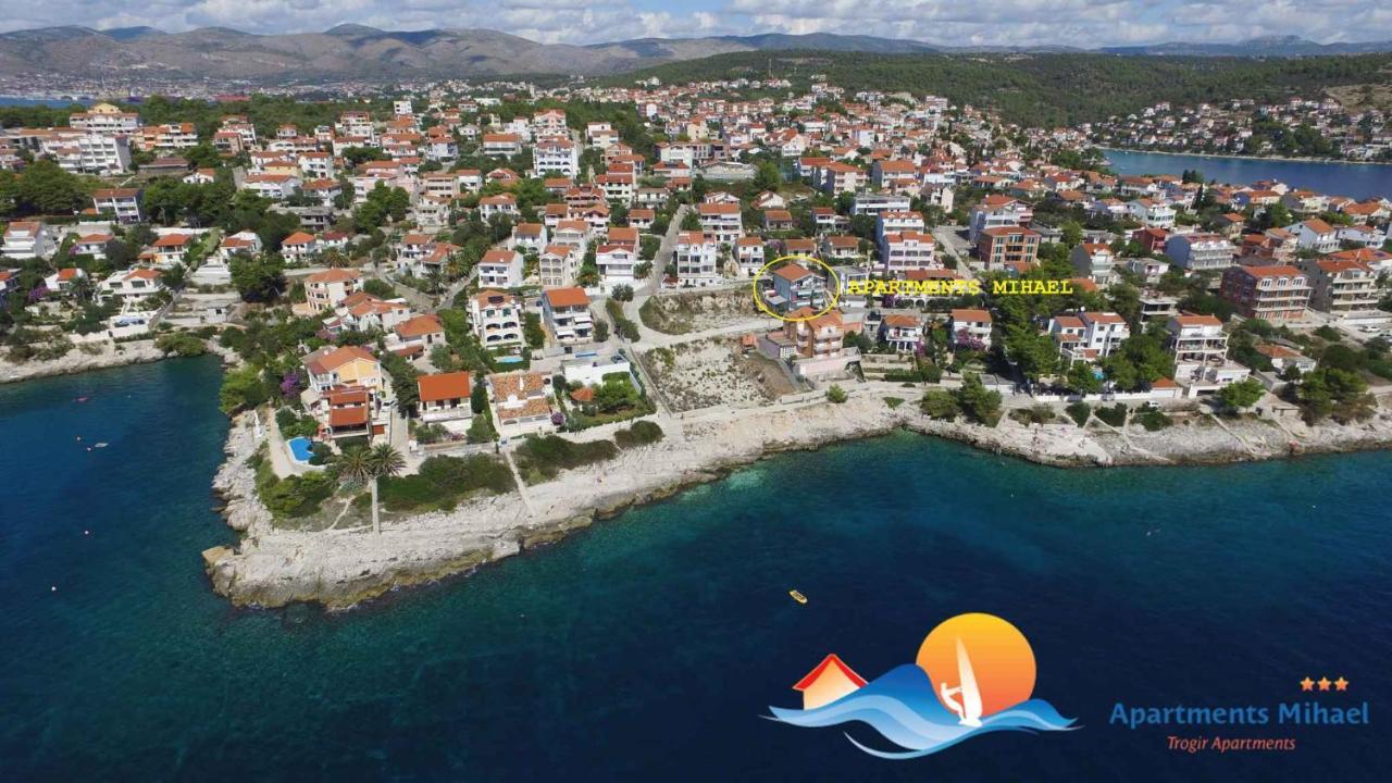 Studio Apartment Okrug Gornji Near Sea Trogir Exterior photo